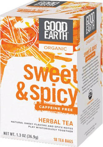 Good Earth - Organic Sweet Spicy Herbal Tea Caffeine Free