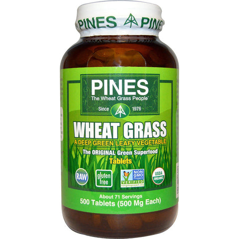 PINES - Wheat Grass 500 mg