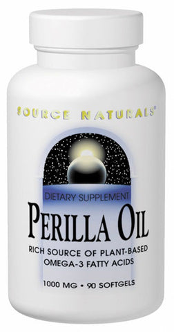 Source Naturals Perilla Oil - 90 Softgels (1,000 mg)