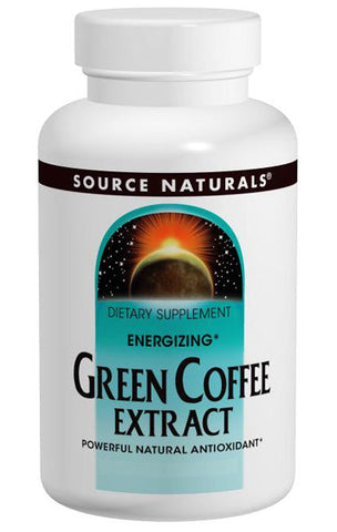 Source Naturals Energizing Green Coffee Extract - 120 Tablets