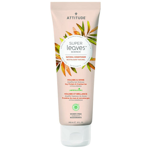ATTITUDE - Natural Conditioner Volume & Shine Soy Protein & Cranberries