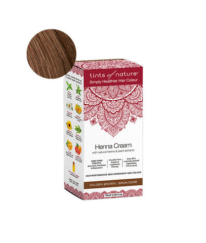 TINTS OF NATURE - Henna Cream Golden Brown