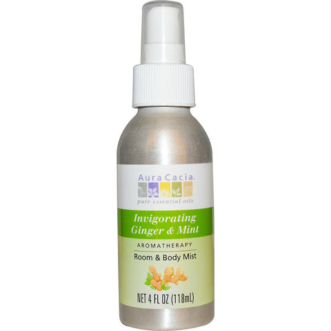 AURA CACIA - Room and Body Mist Invigorating Ginger and Mint