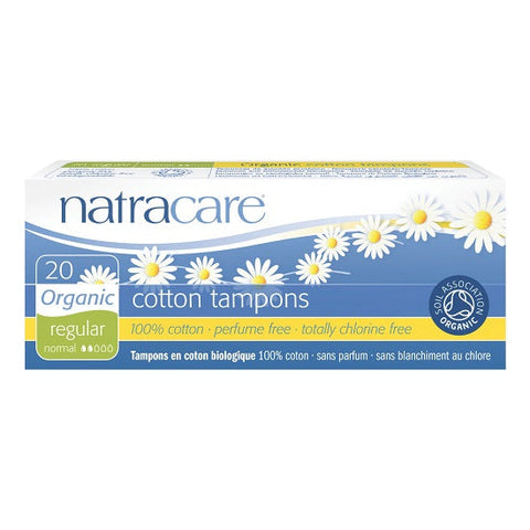 NATRACARE - Organic Regular Tampons