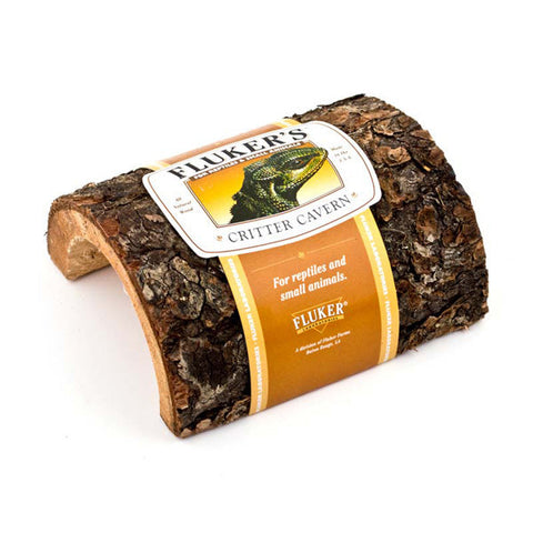 Fluker Labs - Critter Cavern Half-Logs Medium