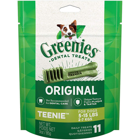 GREENIES - Original Dental Dog Treats Teenie