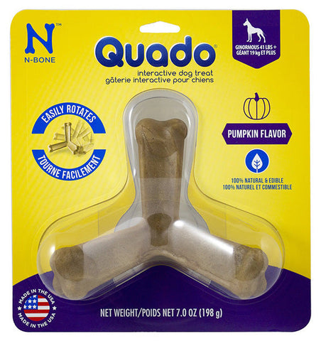 N-BONE - Quado Interactive Chew In Pumpkin Flavor Ginormous