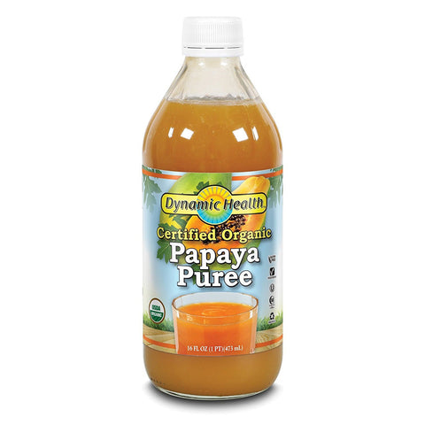 DYNAMIC HEALTH - Certified Organic Papaya Puree