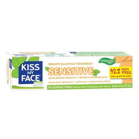 Kiss My Face Sensitive Toothpaste