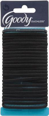 GOODY - SlideProof Flat Elastics Logo Black