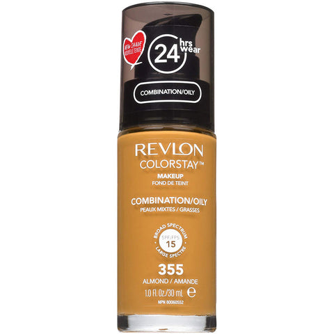 REVLON - ColorStay Liquid Makeup for Combination/Oily Skin, Almond