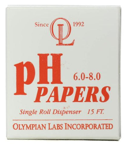 Olympian Labs pH Papers 6 0 8 0