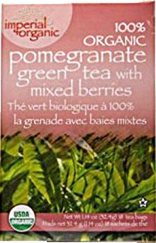 UNCLE LEE'S TEA - Imperial Organic Pomegranate Green Tea