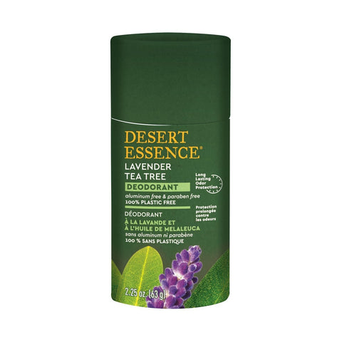 DESERT ESSENCE - Deodorant Lavender Tea Tree - 2.25 oz (63 g)