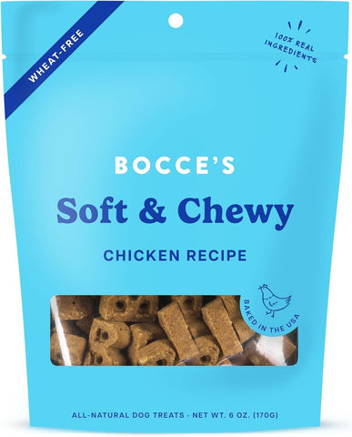 BOCCE'S BAKERY - Chicken Soft & Chewy Treats - 6 oz (170 g)