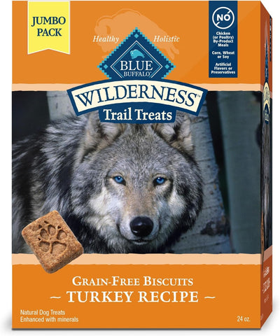 BLUE BUFFALO - BLUE Wilderness Trail Treats Biscuits Turkey Recipe - 24 oz (680 g)