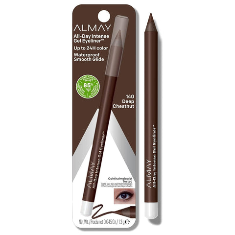 ALMAY - All-Day Intense Gel Eyeliner, Deep Chestnut - 0.045 oz (1.3 g)