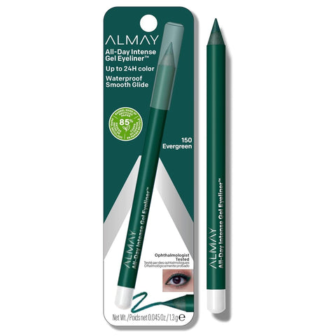 ALMAY - All-Day Intense Gel Eyeliner, Evergreen - 0.045 oz (1.3 g)