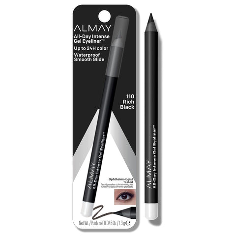ALMAY - All-Day Intense Gel Eyeliner, Rich Black - 0.045 oz (1.3 g)