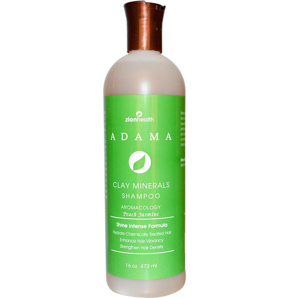 Zion Health Adama Clay Shampoo Peach Jasmine