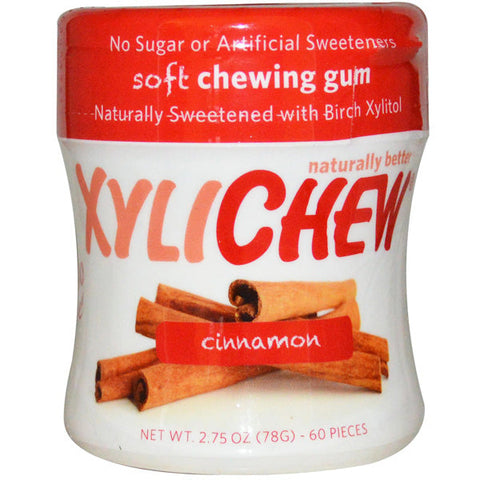XYLICHEW - Xylitol Gum Cinnamon Jar