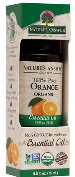 NATURES ANSWER - Essential Oil Organic Orange