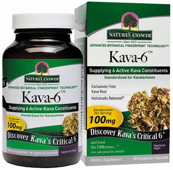NATURES ANSWER - Kava-6 Capsules