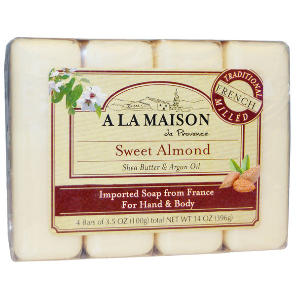 A LA MAISON - Sweet Almond Bar Soap Value Pack