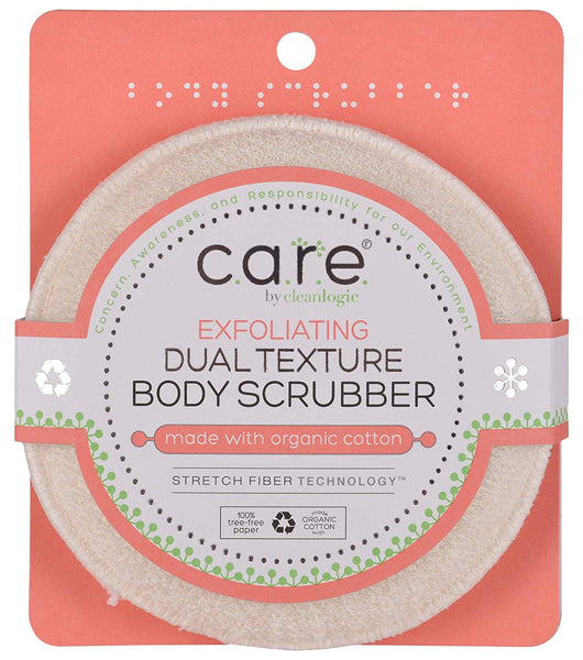 CLEANLOGIC - C.A.R.E. Exfoliating Dual Texture Body Scrubber
