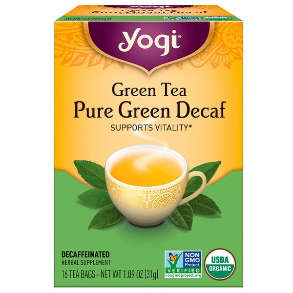 YOGI TEA - Green Tea Pure Green Decaf