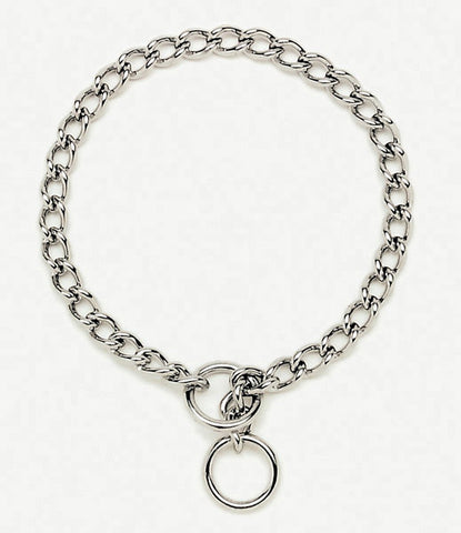 Heavy Chain Choke Dog Training Collar 24 Inch