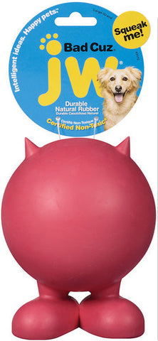 JW Pet Bad Cuz Rubber Dog Toy Large