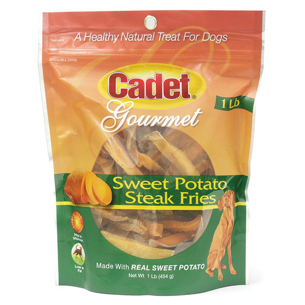 CADET - Sweet Potato Steak Fries Dog Treats