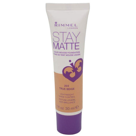 RIMMEL - Stay Matte Liquid Mousse Foundation #203 True Beige