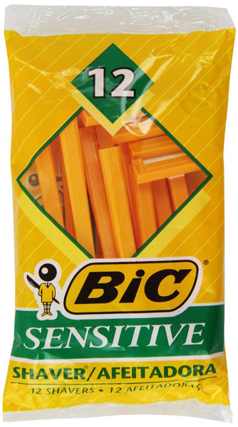BIC USA - Single Blade Sensitive Disposable Shaver