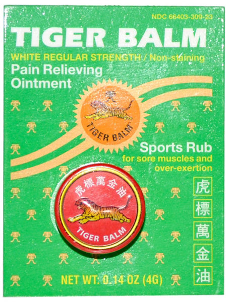 Tiger Balm Regular Strength White