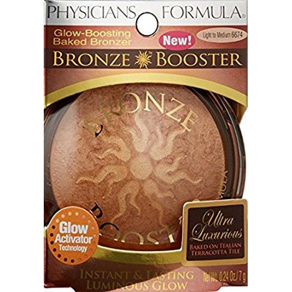 PHYSICIANS FORMULA - Bronze Booster Glow-Boosting Baked Bronzer Light to Medium