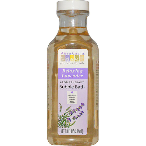 AURA CACIA - Aromatherapy Bubble Bath Relaxing Lavender