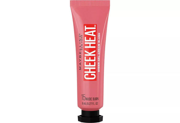 MAYBELLINE - Cheek Heat Sheer Gel Cream Blush Nude Burn 15