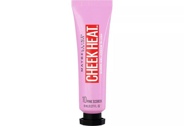 MAYBELLINE - Cheek Heat Sheer Gel Cream Blush Pink Scorch 10