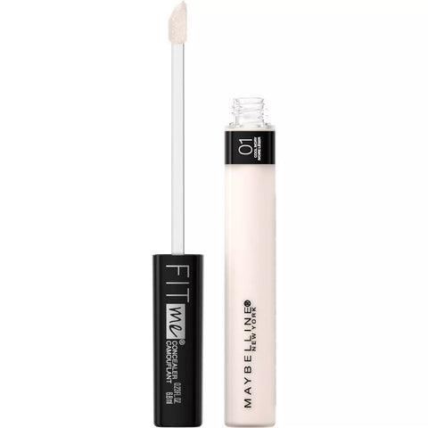 MAYBELLINE - Fit Me Liquid Concealer Makeup Natural Coverage Cool Ivory 01