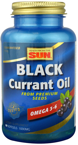 HealthFromTheSun Black Currant Oil 1000 mg