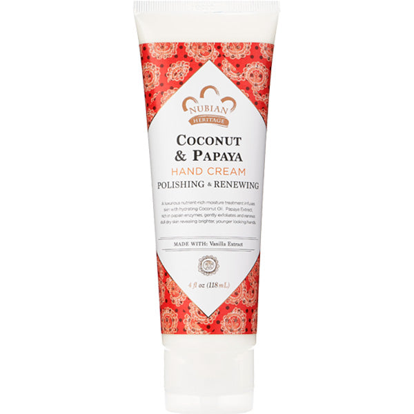 NUBIAN HERITAGE - Coconut & Papaya Hand Cream