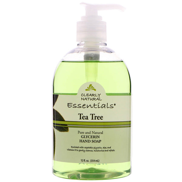 CLEARLY NATURAL - Liquid Glycerine Soap Tea Tree