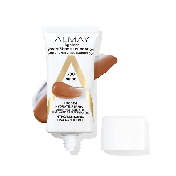 ALMAY - Ageless Smart Shade Foundation, Spice - 1 fl. oz. (30 ml)
