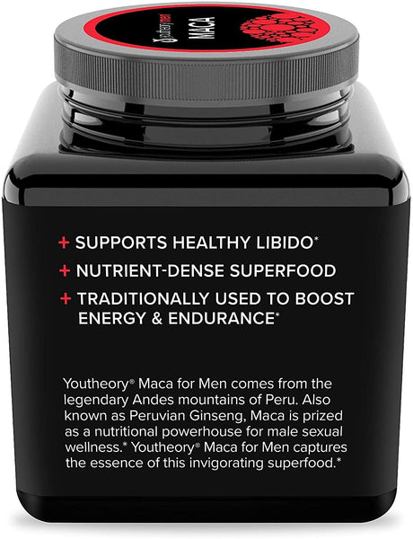 YOUTHEORY - Mens Maca - 120 Veg Caps