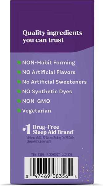 NATROL - Sleep & Restore Melatonin Free Calming Drink Mix, Lemon Chamomile - 10 Sticks