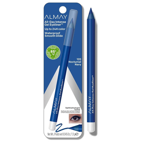 ALMAY - All-Day Intense Gel Eyeliner, Nocturnal Navy - 0.045 oz (1.3 g)