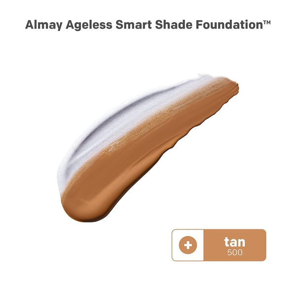 ALMAY - Ageless Smart Shade Foundation, Tan - 1 fl. oz. (30 ml)