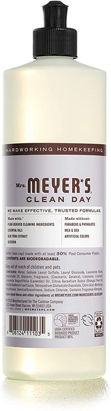 Mrs. Meyer's - Clean Day Liquid Dish Soap Lavender - 16 fl oz (473 ml)